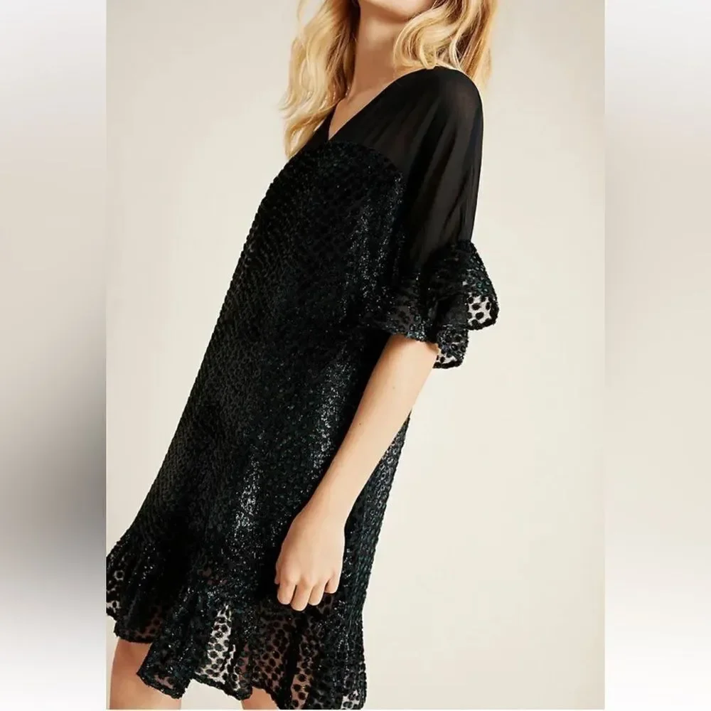 Anthropologie Lucinda Textured Tunic by Amadi Size Small - Picture 3 of 12